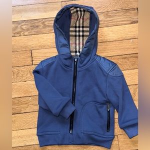 Baby Boy's Timothy Monogram-Quilted Hoodie
